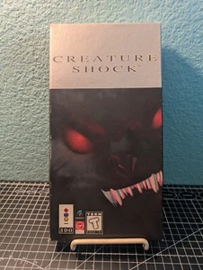 3do - Creature Shock - Panasonic 3do Longbox CIB completo di manuale - testato - Foto 1 di 13