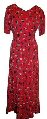 Меннонит кормления фартук платье 36» бюст/28» талии/52,5» длинный скромный ручной работы - Изображение 1 из 4