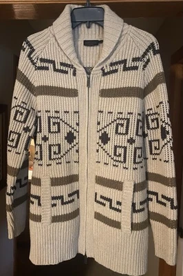 Vintage 70's Pendleton Original Westerly Wool Sweater, Big Lebowski, Size Small - Image 1 of 4