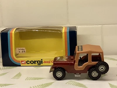 Original Vintage Corgi Jeep CJ-5 “Golden Eagle” No. 441. Mint in Box. 1979 -1982 - Image 1 of 4