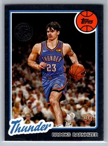 Brooks Barnhizer 2025-26 Topps #80BK-87 1980-81 Topps Baloncesto - Imagen 1 de 2