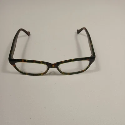 Armações de óculos ANNA SUI AS514 135 52016 140 lentes retangulares pretas florais  - Imagem 1 de 4