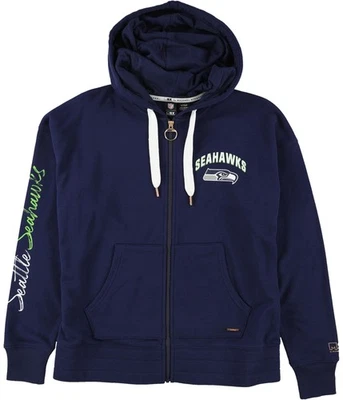 Sudadera con capucha G-III Sports para mujer Seattle Seahawks, azul, pequeña Foto 1 de 2