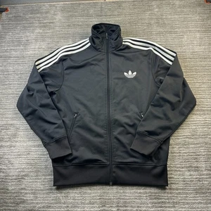 Chaqueta Adidas DE COLECCIÓN Para Hombre Mediana Negra Originales Firebird Track Trefoil - Imagen 1 de 10