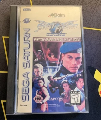 Sega Saturn Capcom Street Fighter The Movie CIB Tested NTSC-UC - Image 1 of 4