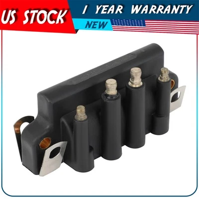 Dual Plug Wire Ignition Coil For Johnson Evinrude 583740 0583740 18-5170 - Image 1 of 4