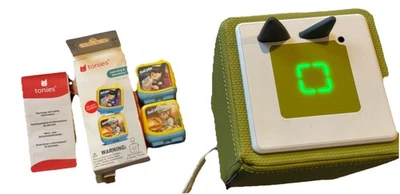 Tonies Toniebox Olive Green Starter Set – Audio Player Box & Charger - Image 1 of 4