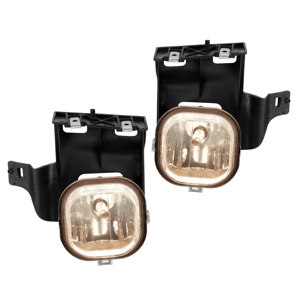 For Ford Ranger 2006-2007 Fog Lights Pair Front Driving Bumper Lamps Clear Lens - Image 1 of 4