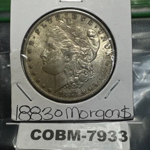 1883-O Morgan Silver Dollar See Pics WOW COBM-7933 - Picture 1 of 11
