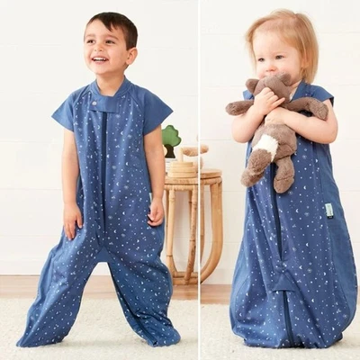 ERGOPOUCH Niño Pequeño 0.3 TOG Algodón Orgánico Traje de Dormir Saco Cielo Nocturno 2–4 Años Foto 1 de 4