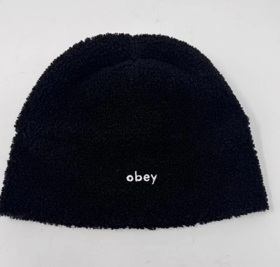 Gorro polar OBEY Boucle en negro Foto 1 de 4