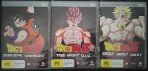 Dragon Ball Z 3 Remastered Movie Collection (Uncut) - Dead Zone / Broly / Lord.. - Picture 1 of 2