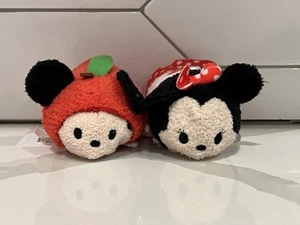 Tsum Tsum Plüsch Mickey und Minnie Mouse New York Big Apple Set 2 Disney - Bild 1 von 2