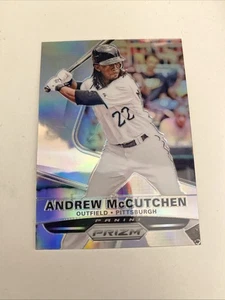 2015 Panini Prizm Andrew McCutchen Silver Prizm #25 Pittsburgh Pirates  - Picture 1 of 2