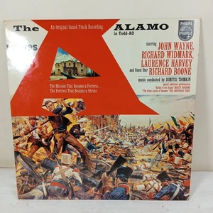 The Alamo Film Soundtrack (1960) LP Album CBS Records (John Wayne) Vinyl Record - Picture 1 of 11