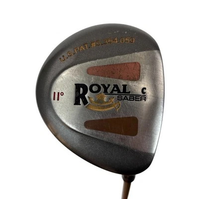 Royal Saber C Miraging Driver 1 Madera 11° Derecha 44" Flex Regular Varilla Grafito Foto 1 de 4