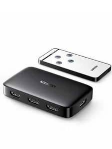Interruptor HDMI 3 Entradas 1 Salida 4K@30Hz; UGREEN/80125 - Bild 1 von 4