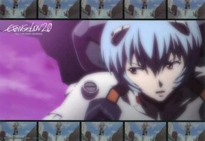 medium pencil board Shitajiki Neon Genesis Evangelion EVA anime Ayanami Rei - Picture 1 of 1