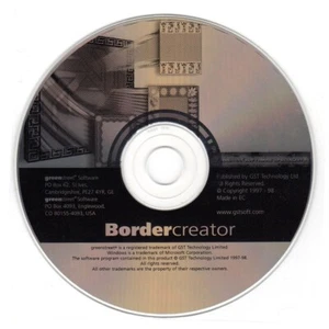 Border Creator CD-ROM for Windows - NEW CD in SLEEVE - Picture 1 of 3