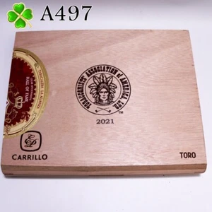 EP Carrillo | Caja de cigarros de madera Toro TAA 2021 vacía -9,5" x 7,5" x 1,25 A497 - Imagen 1 de 6