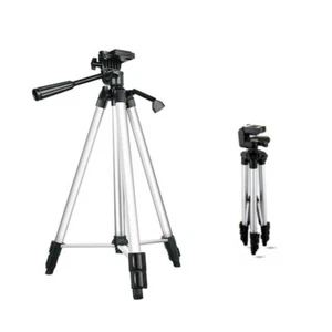 Selfie Tripod Stand Portable Camcorder Camera Video Phone Holder Desktop Bracket - Picture 1 of 12