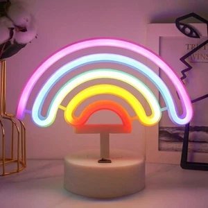 Rainbow LED light 21cm x 20cm BNIB - Picture 1 of 5
