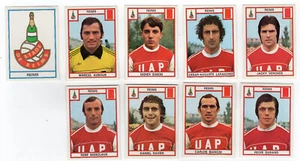 PANINI FOOTBALL 76 écusson de Reims et 8 joueurs /RU186 - Picture 1 of 2