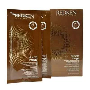 Redken All Soft Mega Mask Dry & Brittle Hair Cap 10 Sheet Box - Picture 1 of 1