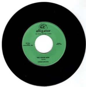 Lonnie Brooks - Two-Headed Man / Don't Answer the Door 7" 45 Blues Single - Picture 1 of 12