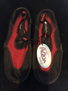 Zapatos Chatties Slip On Water Aqua para dama talla 11 rojo negro - Imagen 1 de 3