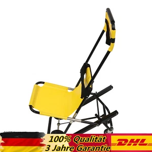 Treppenstuhl Medizinischer Notfall Evakuierung 4 Rollen Lift Rollstuhl 350,53LBS - Bild 1 von 8