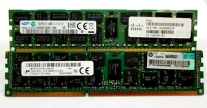 LOT 8 16GB 2Rx4 DDR3 PC3-14900R 1866MHZ ECC Registered SERVER DIMM MEMORY RAM - Picture 1 of 1