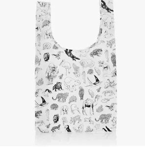 NEU BAGGU Standard umweltfreundliche Tasche Tier Zoo von Jason Polan - Bild 1 von 7