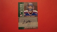 2008 09 ITG Between the Pipes Future Stars A-LR LINDEN ROWAT  Autograph  