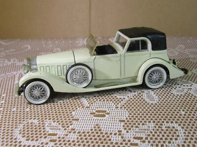 368Z Vintage RIO 61 Italia Hispano Suiza T12 Coupé De Ville 1932 Beige 1:43 - Immagine 1 di 4