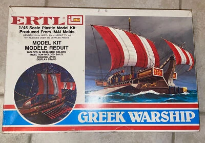 Kit modelo plástico buque de guerra griego Ertl 8070-8041 1/45 Foto 1 de 4