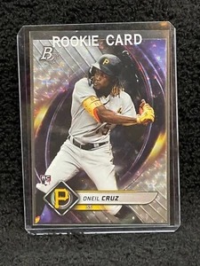 ONEIL CRUZ ~ 2022 Bowman Platinum ROOKIE #78 lámina de hielo PWE RC - Imagen 1 de 2