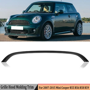 Upper Bumper Grille Hood Molding Trim For BMW Mini Cooper R55 R58 R59 2007-2015 - Bild 1 von 13