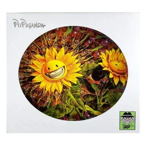 Ron English Sunflower Grin Smiley Plate Small Limited Edition Popaganda PopLife - Picture 1 of 3