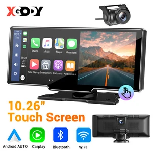 4K 10.26-Zoll Wireless Apple Carplay Android Auto Display Vorne Rückfahrkamera - Bild 1 von 15