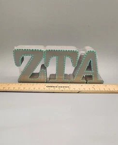 Decoración de madera vintage Zeta Tau Alpha - Imagen 1 de 1