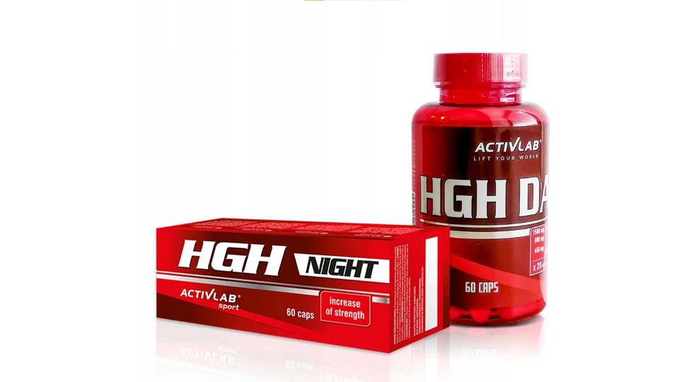 HGH NIGHT 60 cap +  DAY 60 cap  ActivLab  Natural Booster Enhancer Supplement - Bild 1 von 1