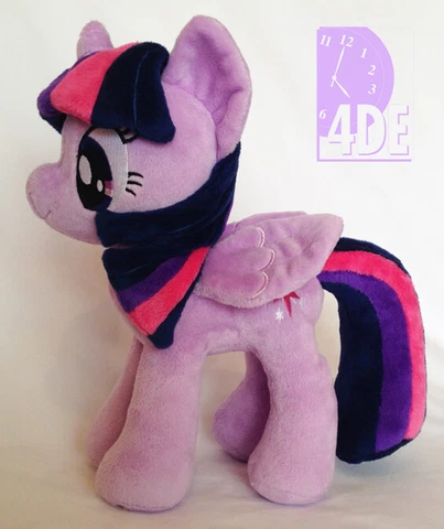 My Little Pony Twilight Sparkle Plush 11" 4DE 4th Dimension Closed Wings! NEW! Cover