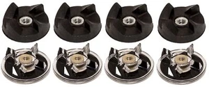 Blendin  4 Base & 4 Blade Gears Clutch Compatible with Magic Bullet MB1001 - Picture 1 of 6