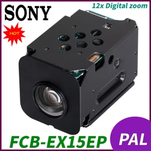 SONY FCB-EX15EP 12X Zoom Block Module Camera CCD Color PAL System - Picture 1 of 9