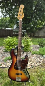 1983 Yamaha Jazz Bass 500 R Sunburst - Picture 1 of 13