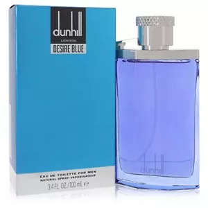 Alfred Dunhill Desire Blue Eau De Toilette Spray 100ml/3.4oz - Picture 1 of 1