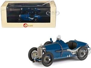 1928 AMILCAR C6 RACER BLUE 1/43 MODEL CAR BY ESVAL MODELS EMEU43018 C - Picture 1 of 7