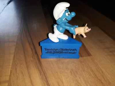 Schornsteinfeger schlumpf 40202 gesicht nicht bemalt sammlung Rarität - Bild 1 von 2