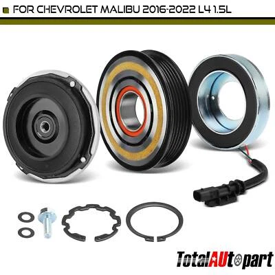 Kit de embrague compresor de aire acondicionado para Chevrolet Malibu 2016 2017 2018 2019-2022 1,5 L Foto 1 de 4